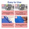 Sewing Rolled Hemmer Foot 8PCS Rolled Hem Presser Foot 3/4/5/6/7/8/9/10mm 8 Sizes Wide Rolling Hem Foot Sewing Machine Presser Feet Hemmer Home Industrial Curved Scroll Hemming Feet